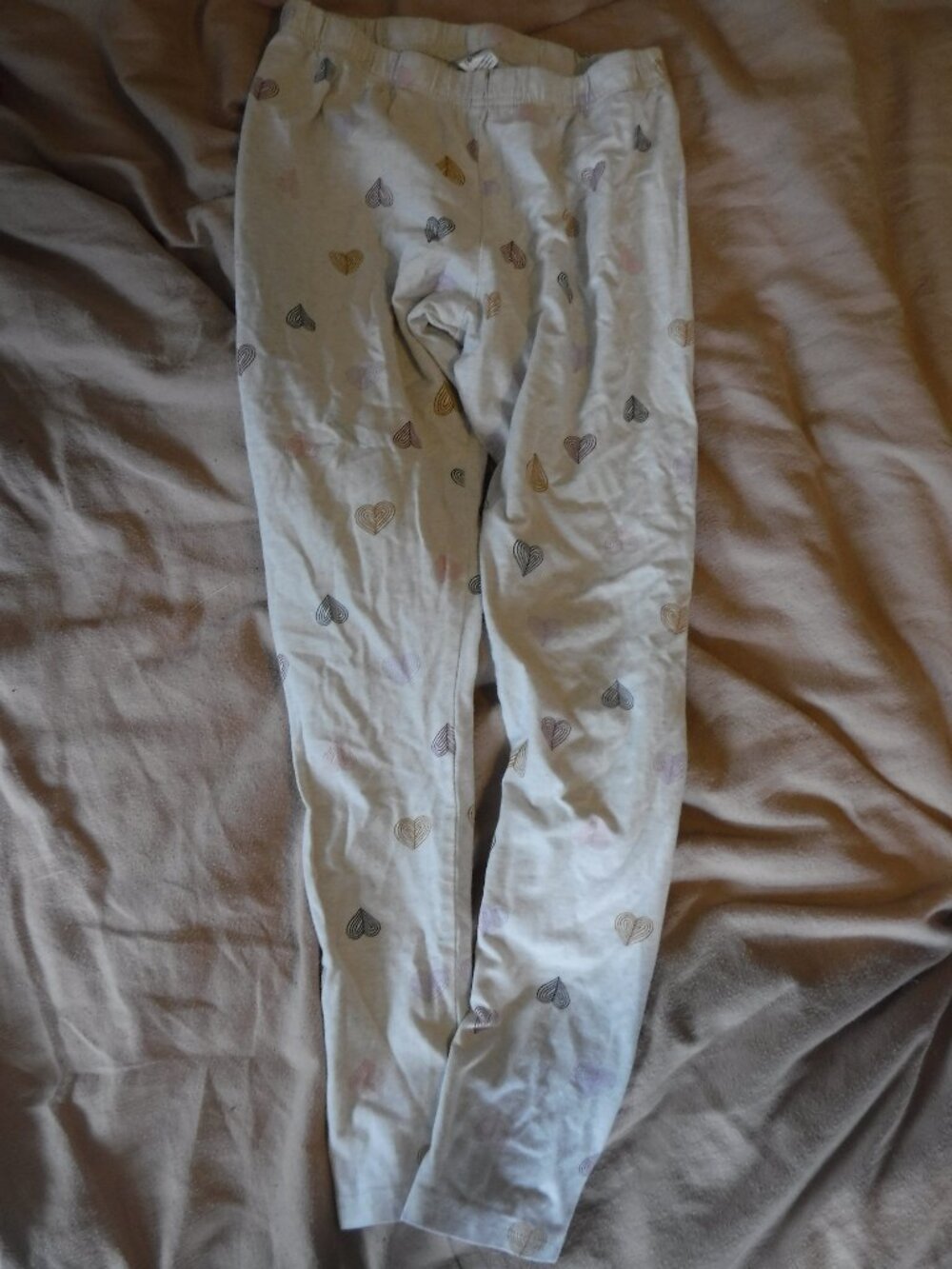 Carters Girls Size 14 Leggings Heart Pattern